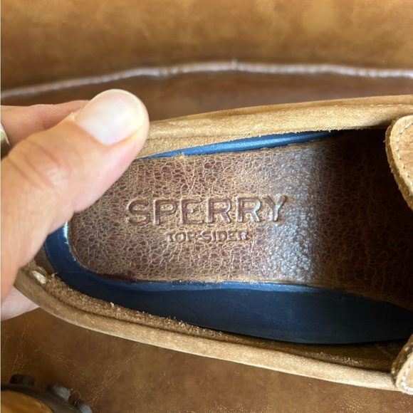 Sperry Top Sider Hamilton Venetian Leather Driving Moc Tan Loafers Comfort 8 main image 4
